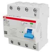 ABB Stotz S&J FI-Schutzschalter TypB 4P 63A, 300mA, 3kA, 4TE F204B-63/0, 3-4TE