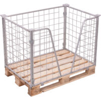 VARIOfit Palettenaufsatz Typ 63 verzinkt 1.200 x 800 mm Nutzhöhe 1.200 mm