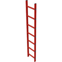 ZARGES Schachtleiter GFK 13 Sprossen LW300 mm