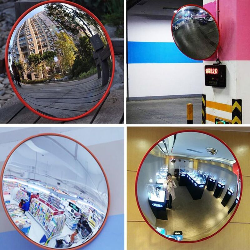 ECD Germany Verkehrsspiegel 60 Cm Mit Schwenkbare H Produktbild-Vorschau 1