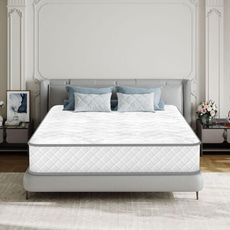 Matelas 140x190dans matelas mémoire de forme - YIDATONG - Ressorts ensachés - Anti-acarien et hypoallergénique - Dureté modérée - Confortable