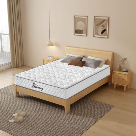 YIDATONG Matelas 140x190 cm mousse à matelas mémoire de forme, épaisseur 20cm, confort , confort optimal