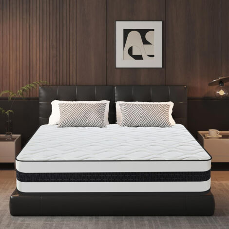 Matelas 140X190 cm,épaisseur 25 cm,niveau de dureté H3,ressorts ensachés indépendants mousse à mémoire de forme,hypoallergénique,respirant et dissipant la chaleur