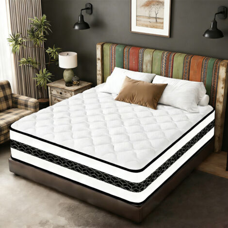 Matelas 140x190 cm, épaisseur nette 30 cm, confort,ergonomique, premium, hypoallergénique, ergonomique, soutien optimal