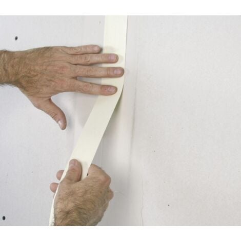Bande joint papier Semin pour réaliser les joints des plaques de pâtre en association avec un enduit - 23 m