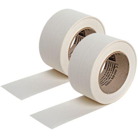 Lot de 2 bandes joint papier Semin pour réaliser les joints des plaques de pâtre en association avec un enduit - 23 m (1/5)