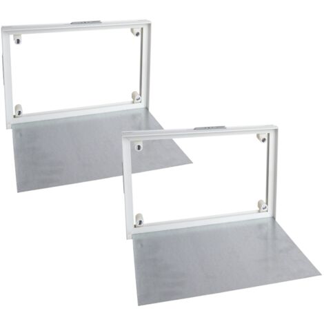 Trappe de Visite à Carreler Semin - 200 mm x 250 mm - Accès sous Baignoire et Pièces Humides (lot de 2)