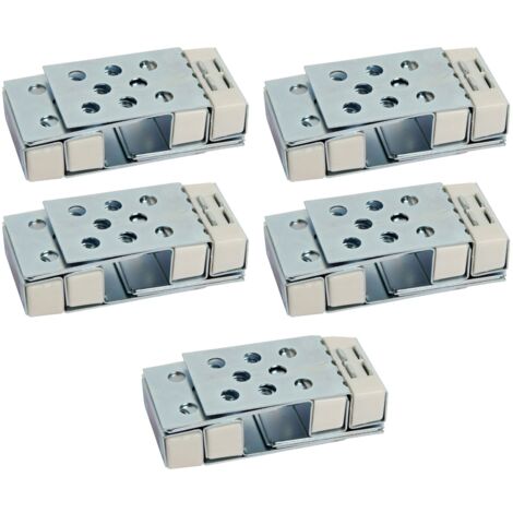 Semin – Lot de 5 kits trappe magnétique pour accès baignoire – Adaptés à toutes dimensions de carrelage – Invisible en pièces humides (1/5)
