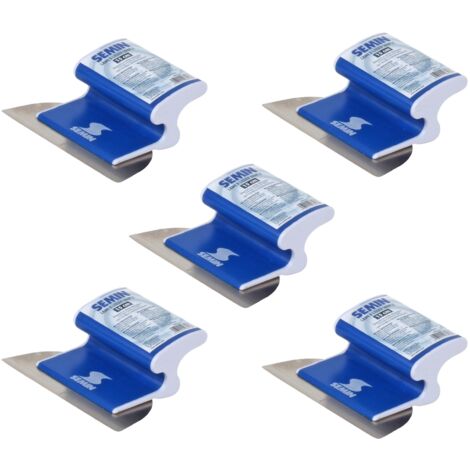 Lot de 5 lames pour enduire et Lisser Semin CE 78 - 15 cm (1/4)
