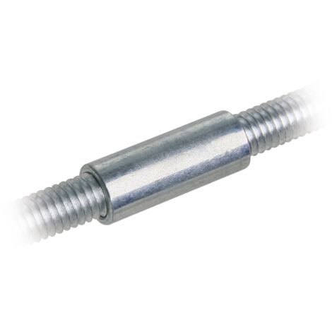 Semin – Manchons pour tige filetée 6 x 30 mm – Acier pour raccordement rapide – Boite de 100 pièces – Compatible tiges 6 mm