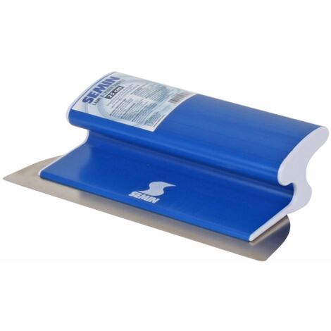 Semin – Lame à enduire 25 cm – Inoxydable et résistant à l'abrasion – Épaisseur 0,3 mm – Finition lisse sur plaques de plâtre