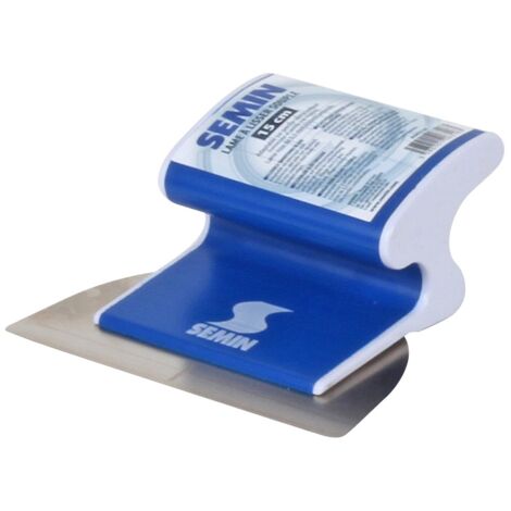 Semin – Lame à enduire 15 cm – Acier inoxydable léger et résistant à l'abrasion – Pour lissage et finition plaques de plâtre