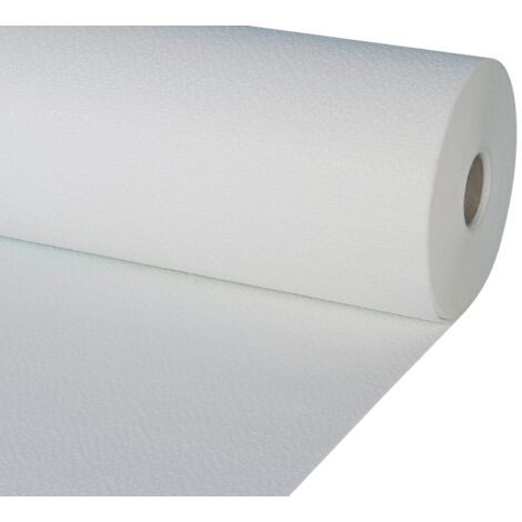 Semin – Toile de verre pour murs et plafonds – Fibre de verre 150 gr/m² – Dimensions 50 m x 1 m – Revêtement mural à peindre
