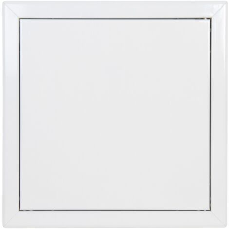 Semin – Trappe de visite 400 x 400 mm – Laquée blanche – Isolante et étanche pour pièces humides – Amélioration acoustique 31.4 dB