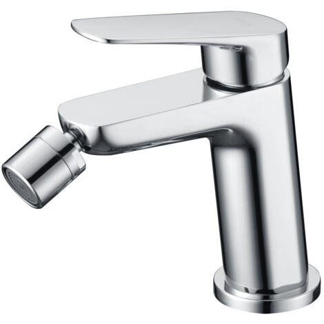 Mice - Grifo monomando de bidé - Grifería de baño para WC - grifo higiene intima - Color Chromé / Plateado BDZ044-2 (1/2)