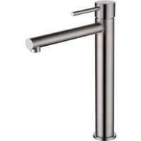 Rubinetto monocomando per lavabo con bocca alta in acciaio inox S316 - Rubinetto da esterno anticorrosione e ad alta resistenza