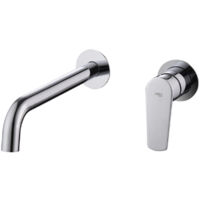 Rubinetto monocomando da incasso per lavabo in ottone Miscelatore vasca da incasso Rubinetti monocomando per bagno Colore cromo