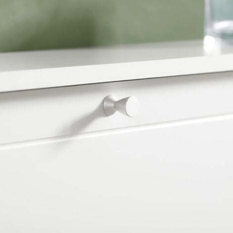 Meuble à Chaussures 2 Abattants – Coffre Rangement Étroit 2 niveaux, Porte-Rangement & Assise, Blanc 76×17×78 cm – SoBuy