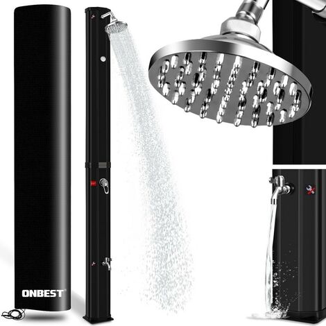 Housse Protection Douche Solaire Extérieure - Tissu Oxford 600D Imperméable UV - 220x67cm Avec Fermeture éclair