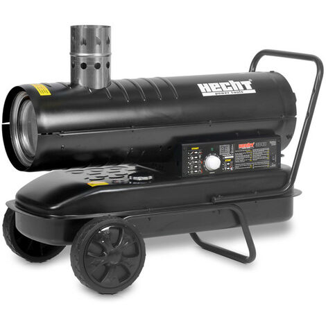 Hecht 3040 Diesel canon à chaleur Chauffage à l'huile 50Hz 38L Consommation 1,8L/h