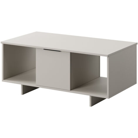 Table basse 100x55cm avec rangement Cachemire CALIA (1/4)