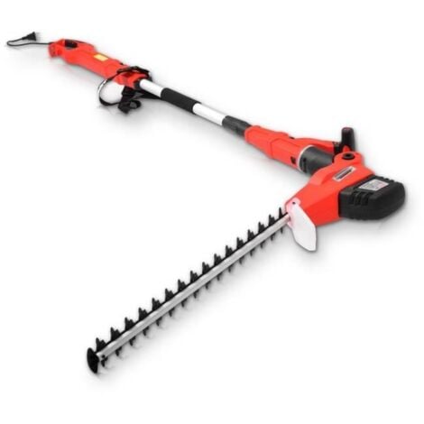 Hecht jardin 675 Taille haie telescopique 750 W 2.35 m a 2.80 m double coupe epee