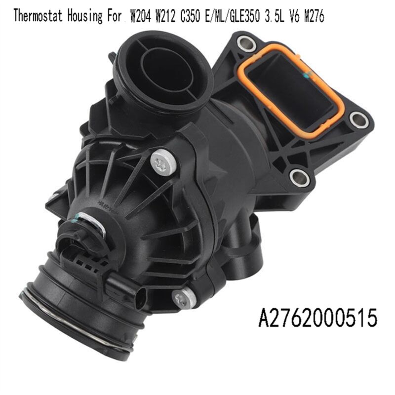 Engine Coolant Thermostat Housing Assembly For Mercedes-Benz C300 C350 E300 ML350 2012-2018