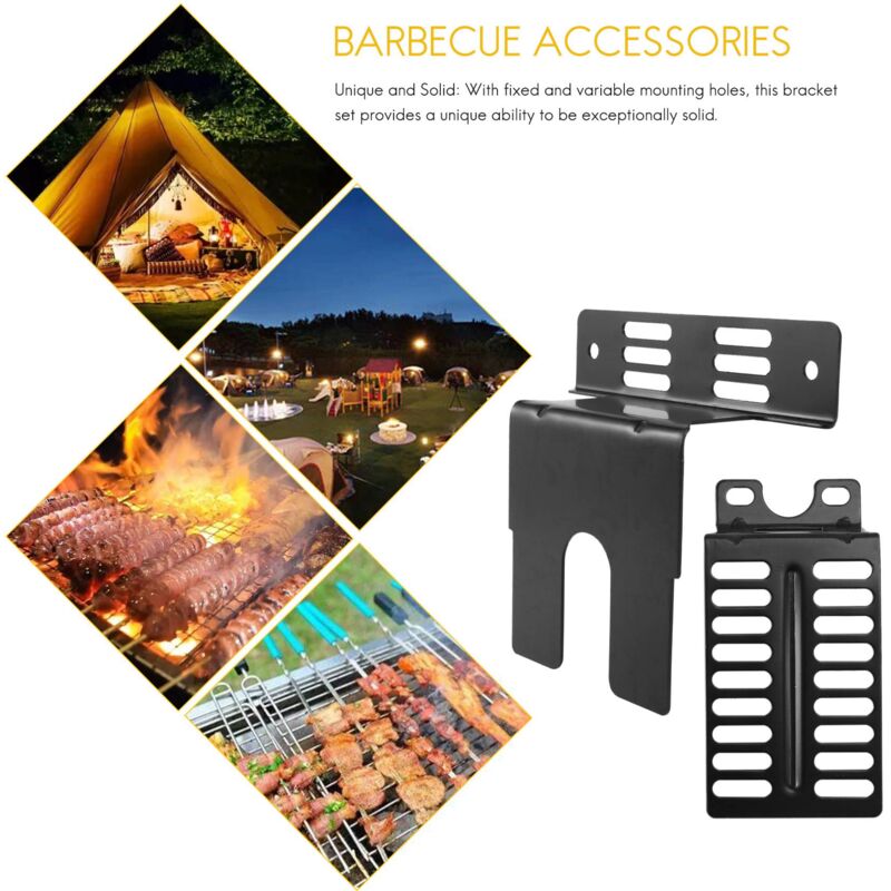 Rotisserie Motor Bracket Barbecue Grill Stainless Steel Rotisserie