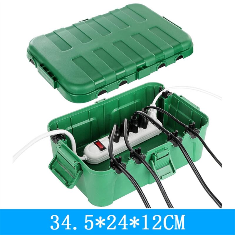Large Outdoor Electrical Box Ip54 Waterproof Extension Cord Cover...