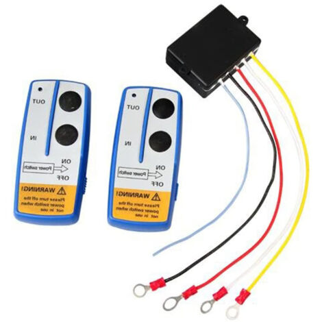 Wireless Winch Remote Control Switch Lift Gate Hydraulic Pump Dump Bed 12V Recovery Tow Truck