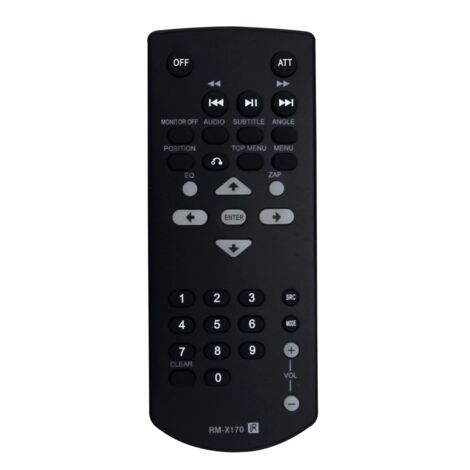 RM-X170 Remote Control Replace for Media Receiver XAV-AX5500 XAV-AX7000 ...