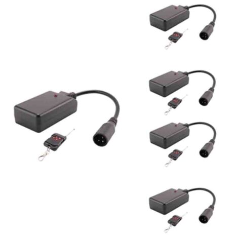 Jowsst 2 Pezzi AC 90-240V 3 Pin XLR Ricevitore Attrezzature - 10