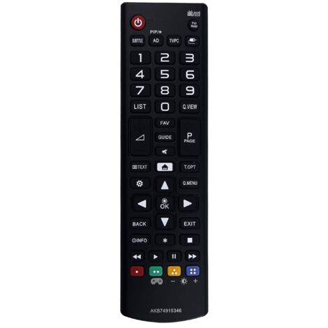 Télécommande Neuve Pour Téléviseurs LG 24MT47DPZ / 24MT47D-PZ / 24MT48DF - Modèle AKB74915325