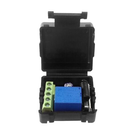 Wireless Remote Control Switch DC 12V 10A 433MHz RF Transmitter with Receiver for Anti-Theft Alarm System