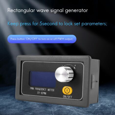 Signal Generators Module - Adjustable Frequency Duty Cycle 1Hz-150KHz LCD Display PWM Signal Generator - Foto 3