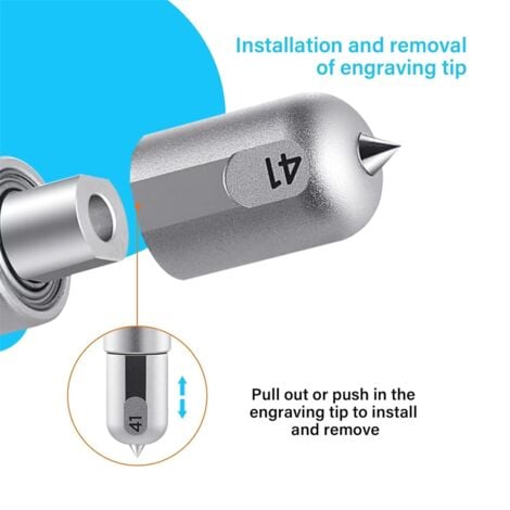 Perforation Blade,Engraving Tip and Fine Debossing Bundle for Quick Swap Housing