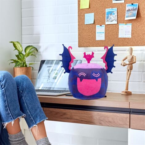Blox Fruits Plush with Code Mystery Box Blocks Ghost Plush,Shadow Soft Stuffed Animal Pillow