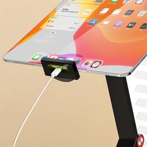 Portable Monitor Stand Adjustable 360° Swivel Bracket Tablet Holder Compatible with Desktop Clamp