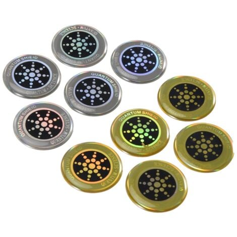10PCS EMF Protection Sticker Anti Radiation Cell Phone for Laptop and All Electronic Devices