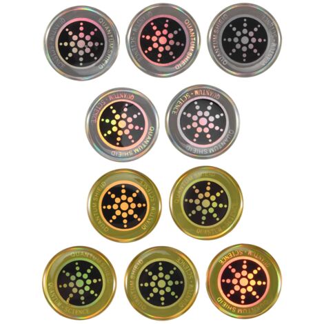 10PCS EMF Protection Sticker Anti Radiation Cell Phone for Laptop and All Electronic Devices