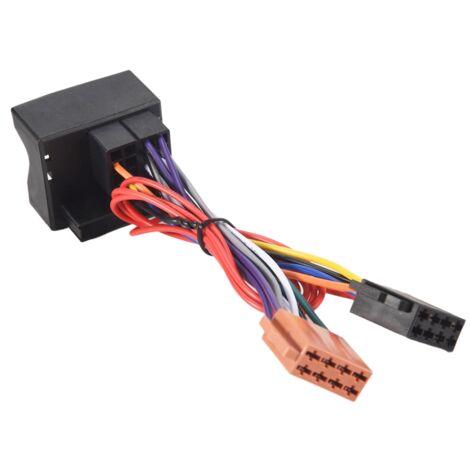 Car Stereo Audio ISO Power Wiring Harness Cable for 207 307 407 C2 C5 Radio Antenna Wire Adapter