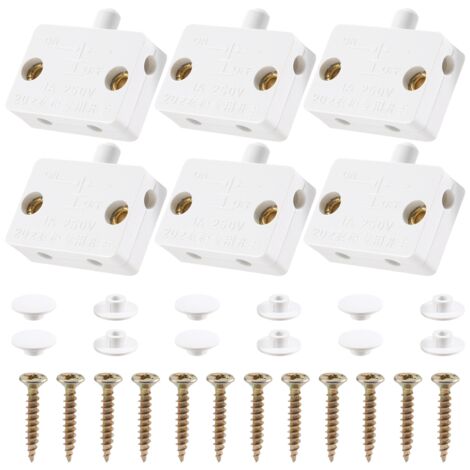 6Pcs Door Led Switch for Closet Light,Normally Closed Cabinet ...