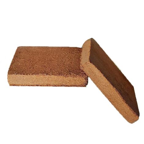 2pcs Organic Coconut Fiber for Plants, Bricks, Natural Compressed