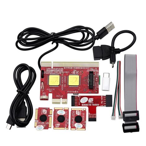V8 Multifunction Laptop and Desktop PC Universal Post Diagnostic Test ...