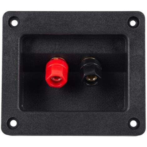 90x78mm Square Binding Post Type Speaker Box Terminal Cup Wire Connector Board