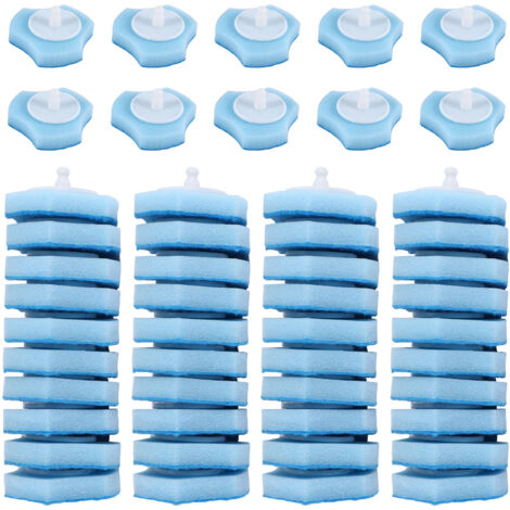 50PCS Toilet Stick Replacement,Toilet Cleaner Replacement Disposable Brush Head for