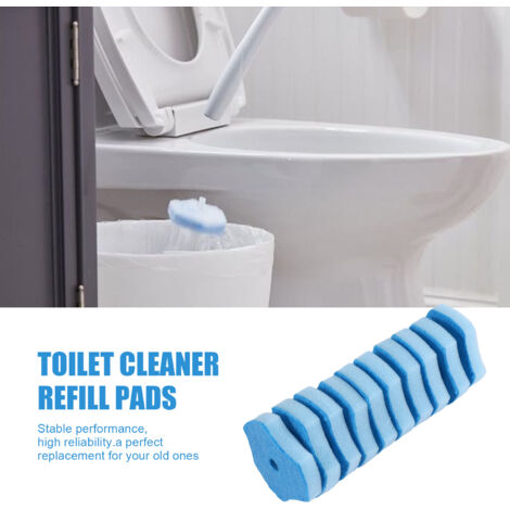 50PCS Toilet Stick Replacement,Toilet Cleaner Replacement Disposable Brush Head for
