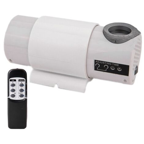 Digital LED Projection Desk Clock Silent Remote Control Table Projector ...