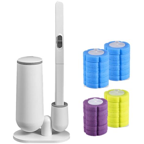Disposable Toilet Brush Household No Dead End Cleaning Set Artifact Not Dirty Hands
