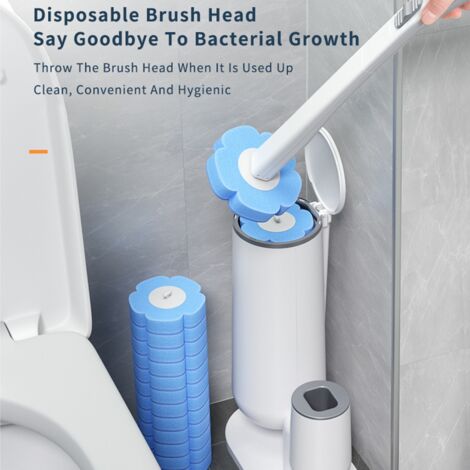 Disposable Toilet Brush Household No Dead End Cleaning Set Artifact Not Dirty Hands